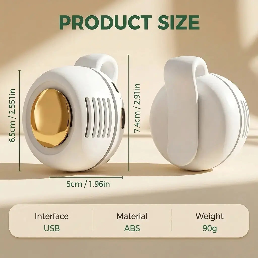 Experience Ultimate Comfort with the Westdeer Portable Silent Mini Bladeless Electric Fan – Your Perfect Travel Companion!