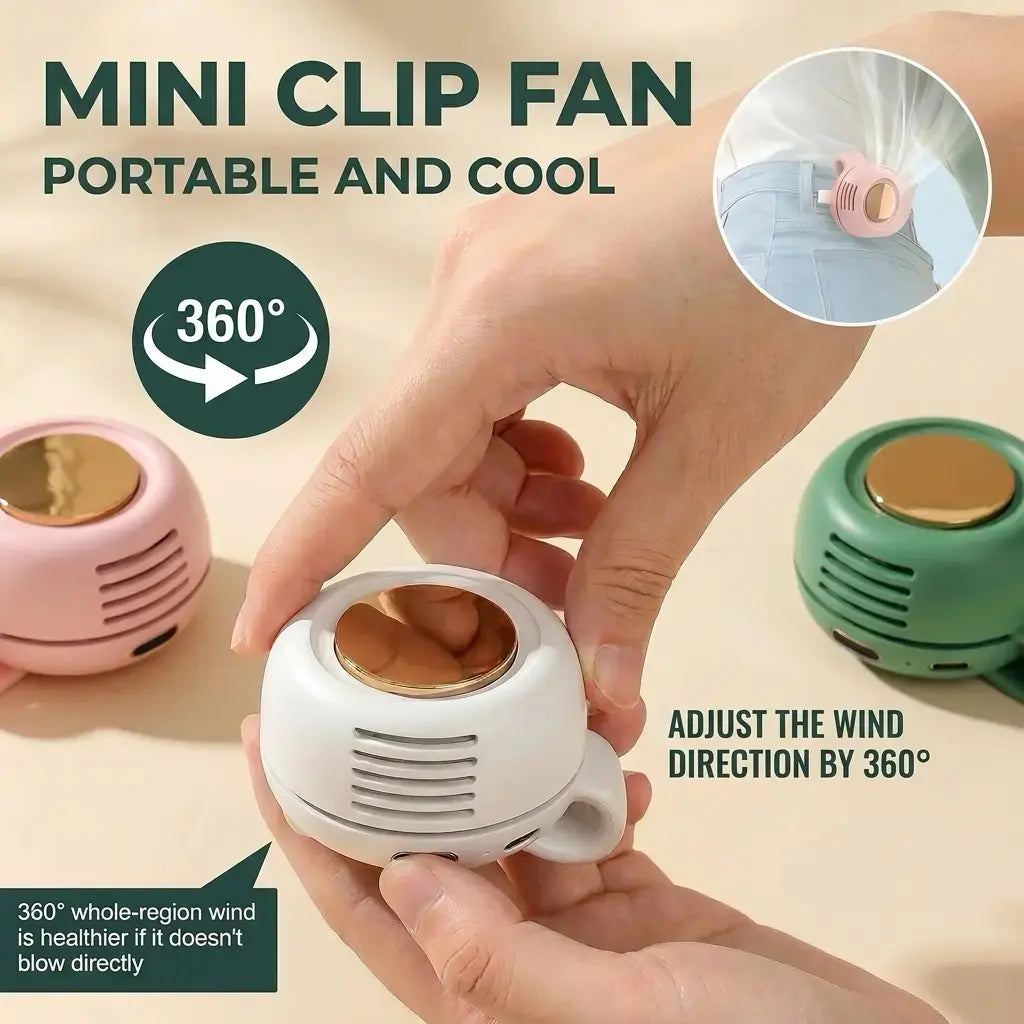 Experience Ultimate Comfort with the Westdeer Portable Silent Mini Bladeless Electric Fan – Your Perfect Travel Companion!