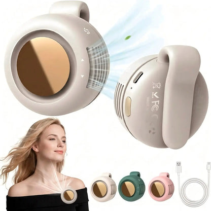 Experience Ultimate Comfort with the Westdeer Portable Silent Mini Bladeless Electric Fan – Your Perfect Travel Companion!